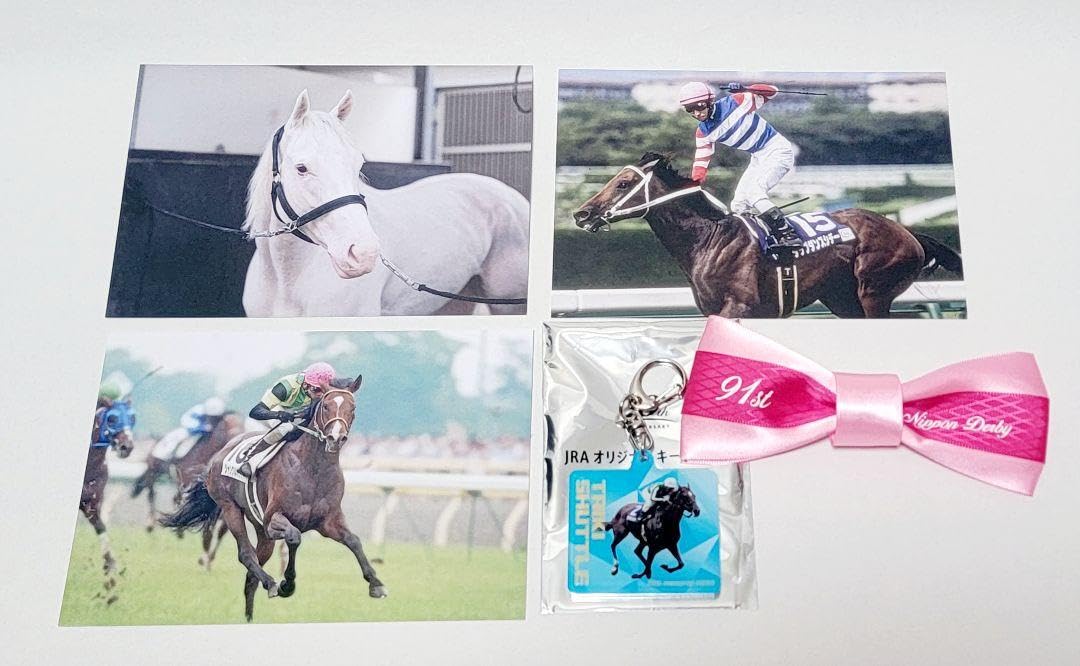 日本ダービー キーホルダー ウェルカムチャンス JRA welcomeチャンス